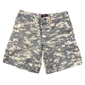 Tru Spec Shorts Mens Large 39-43 Digital Camouflage Military Cargo Adjustable